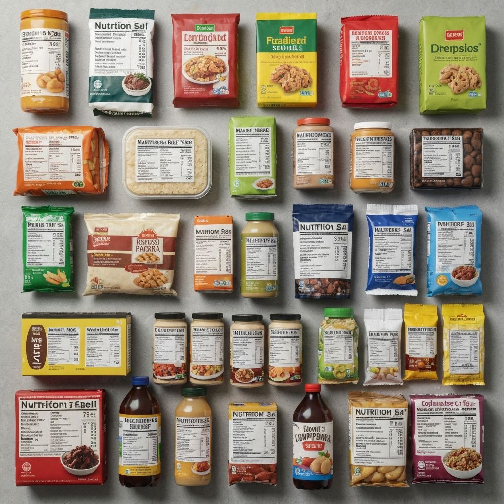 Више производа са етикетама